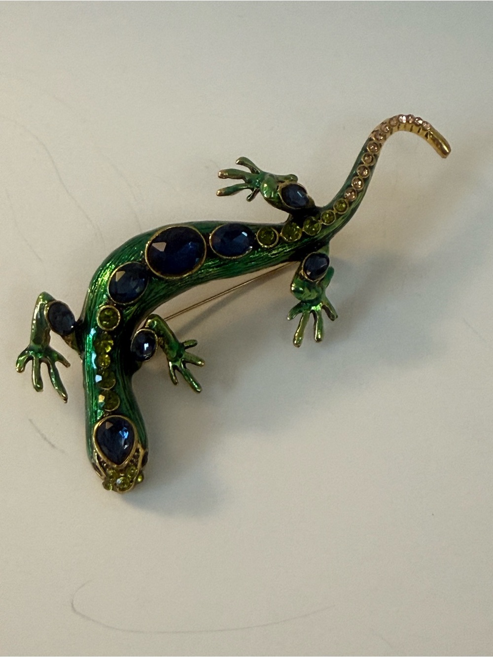 Lizard Brooch - Picture 2 of 7